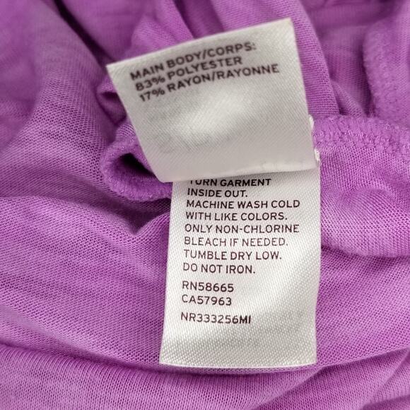 Zella Athletic Purple Tank Top Small - Picture 8 of 8
